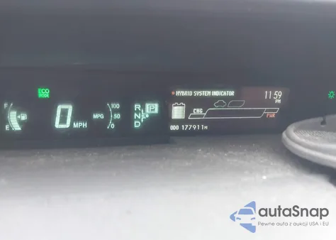 2013 Toyota Prius Three z USA, uszkodzony, nr VIN JTDKN3DU9D0341783